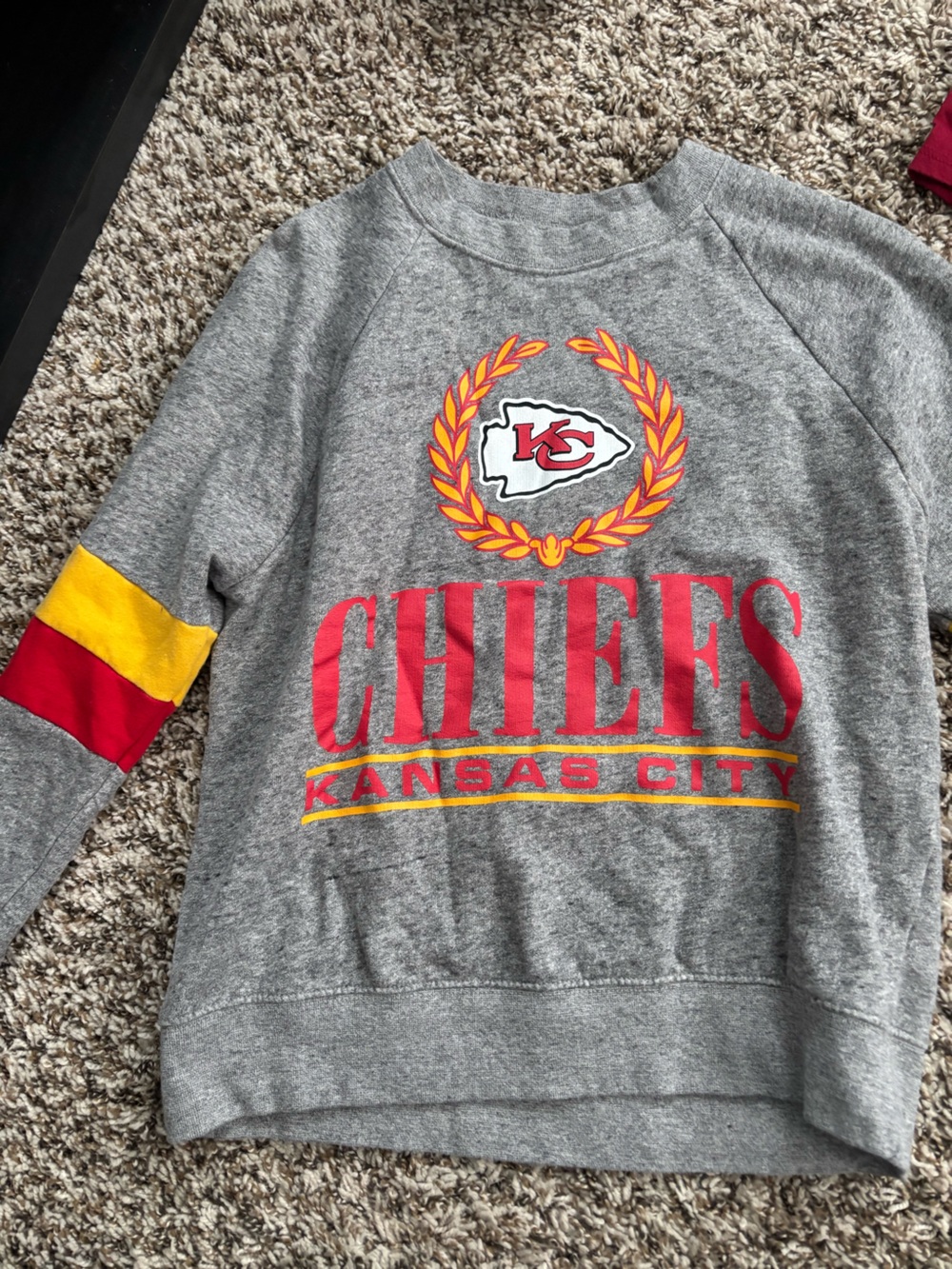 Kansas City Chiefs Cropped Sweatshirt